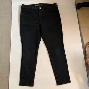 Black American Eagle 360° Super Stretch Jeans